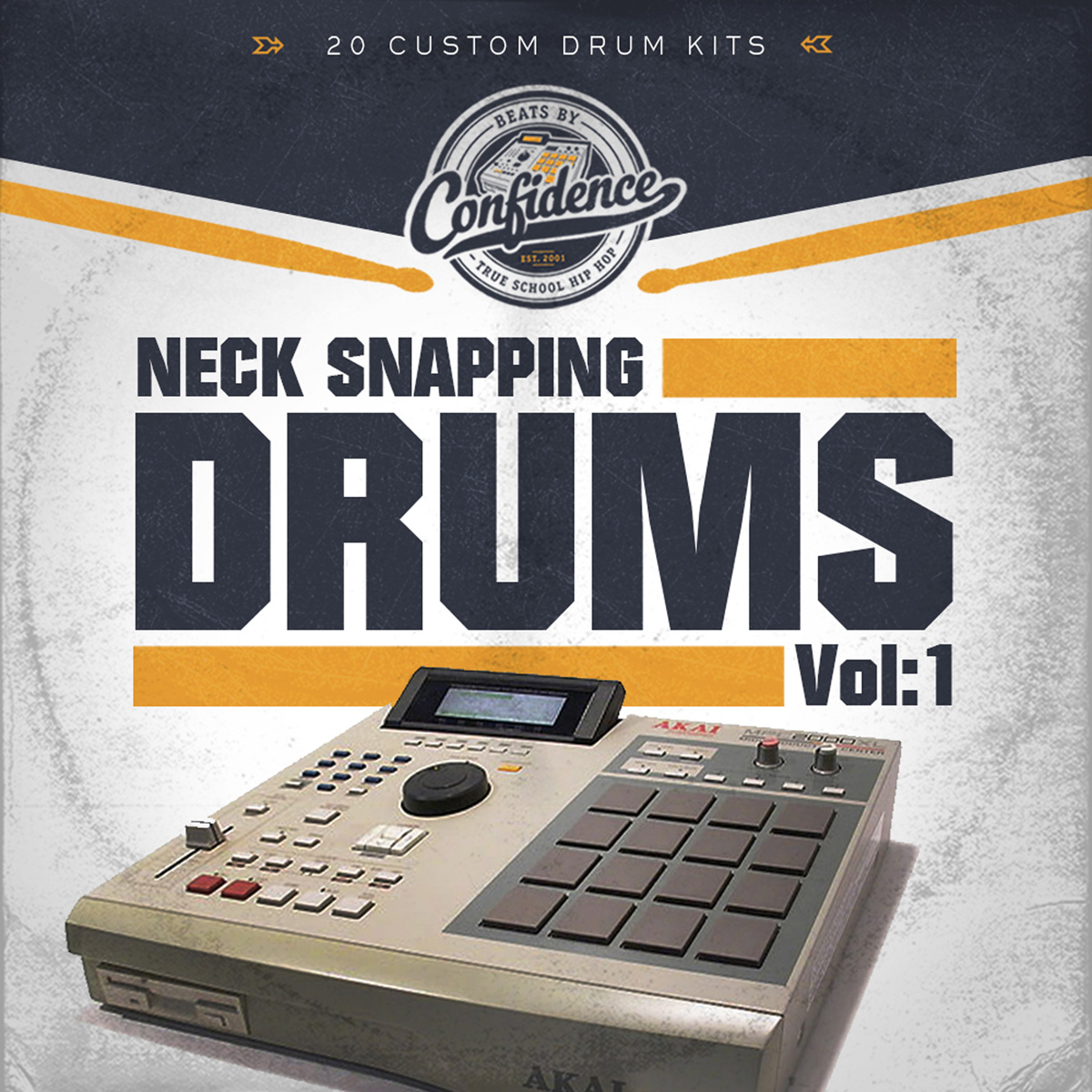 Confidence “Neck Snapping Drums Vol.1” 20 Drum Sample Kits