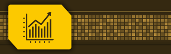 Big Noise Services Icon Web Stats website analytics graph brown line-art yellow background