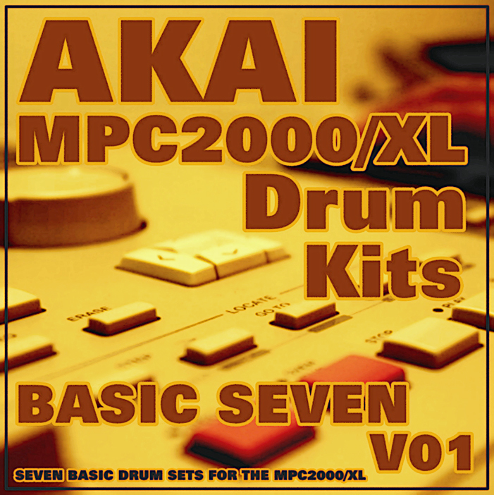 MPC Akai Basic Seven Drum Sounds v.01