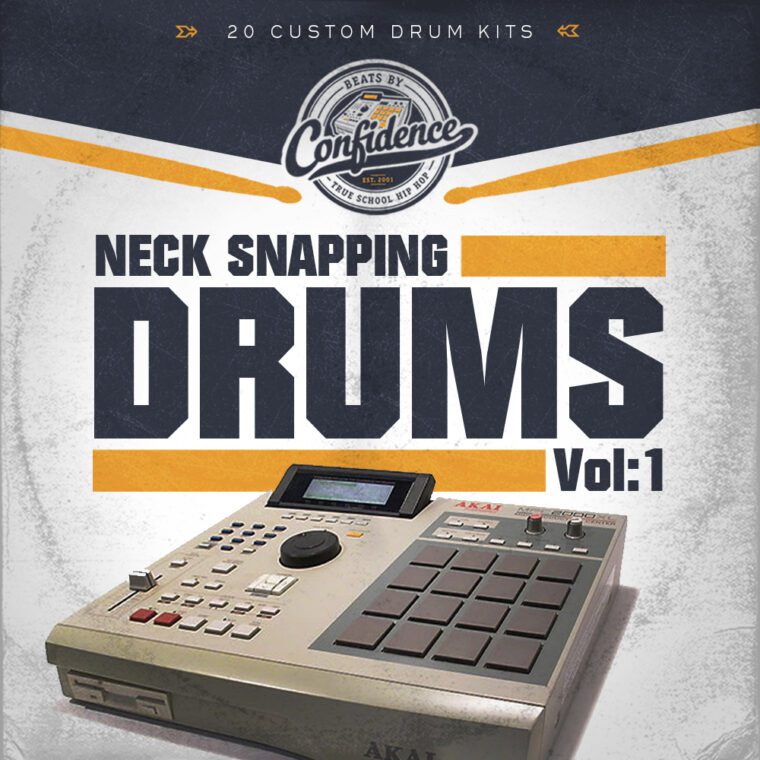 Product cover-art 20 Custom Drum Kits Confidence Neck Snapping Drums Vol:1
