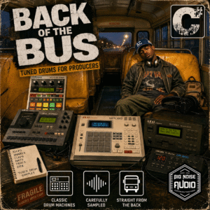 C#/Db "Back of The Bus" Tuned Hip-Hop Drum Samples | Digital Download