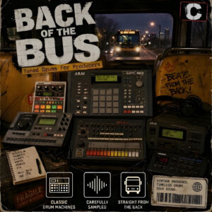 C "Back of The Bus" Tuned  WAV Hip-Hop Drum Samples | Digital Download