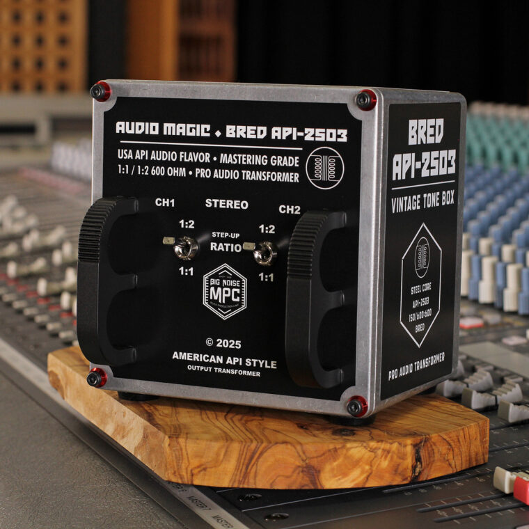 Audio Magic BRed API-2503 Style CineMag USA Audio Tone Box