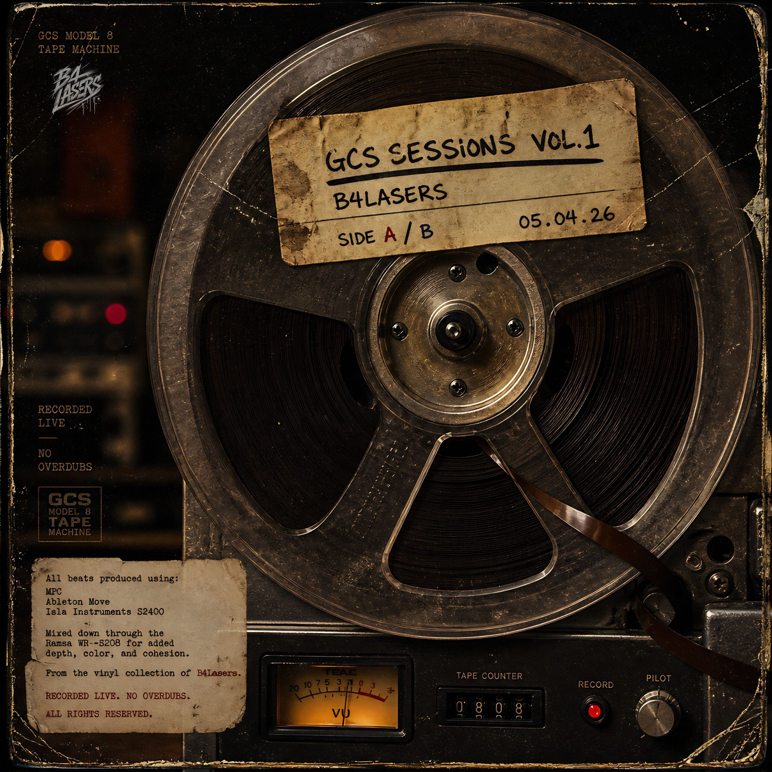 B4Lasers “GCS Sessions Vol.1” Chicago Beat Scene Making Some Big Noise